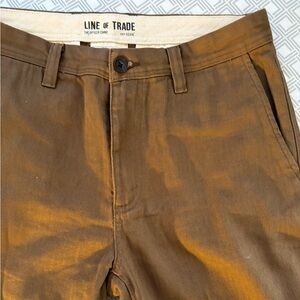 Line Of Trade Men’s Officer Chino in Barely Herringbone Size 32x32 EUC